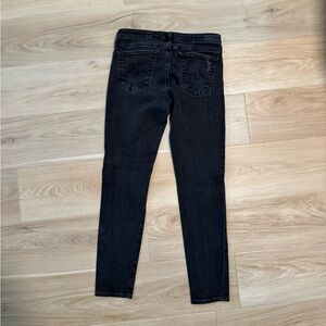 AG Jeans the legging ankle super skinny in black